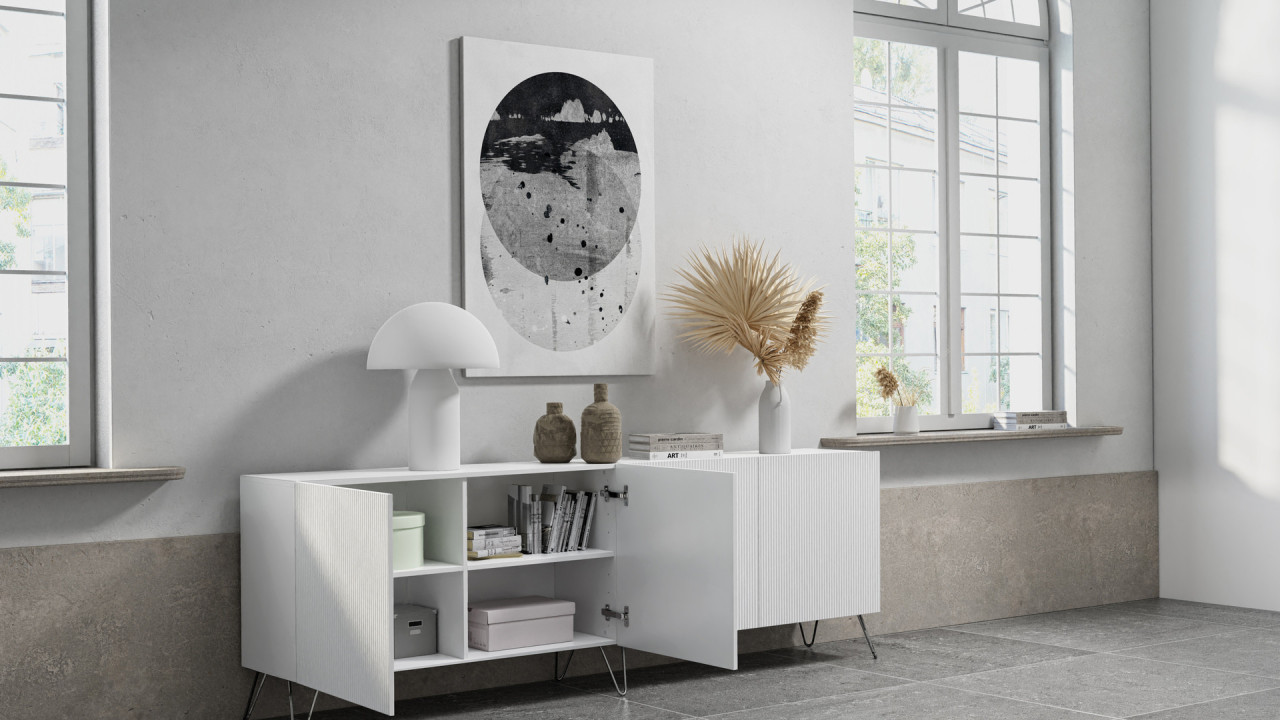 Wuun Living - Somero Sideboard SDF5 mit Füßen I...