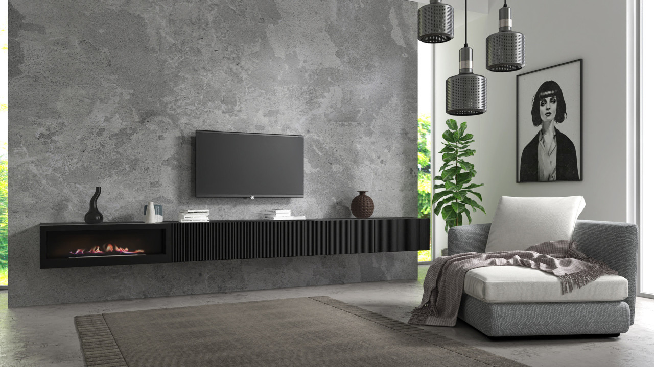 Wuun Living - TV-Board Somero Kamin I 100-400cm I