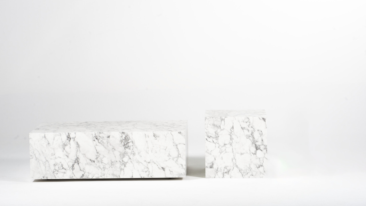 Couchtisch Sets 10% Rabatt Marmor Optik – Exklusives Design von Wuun®
