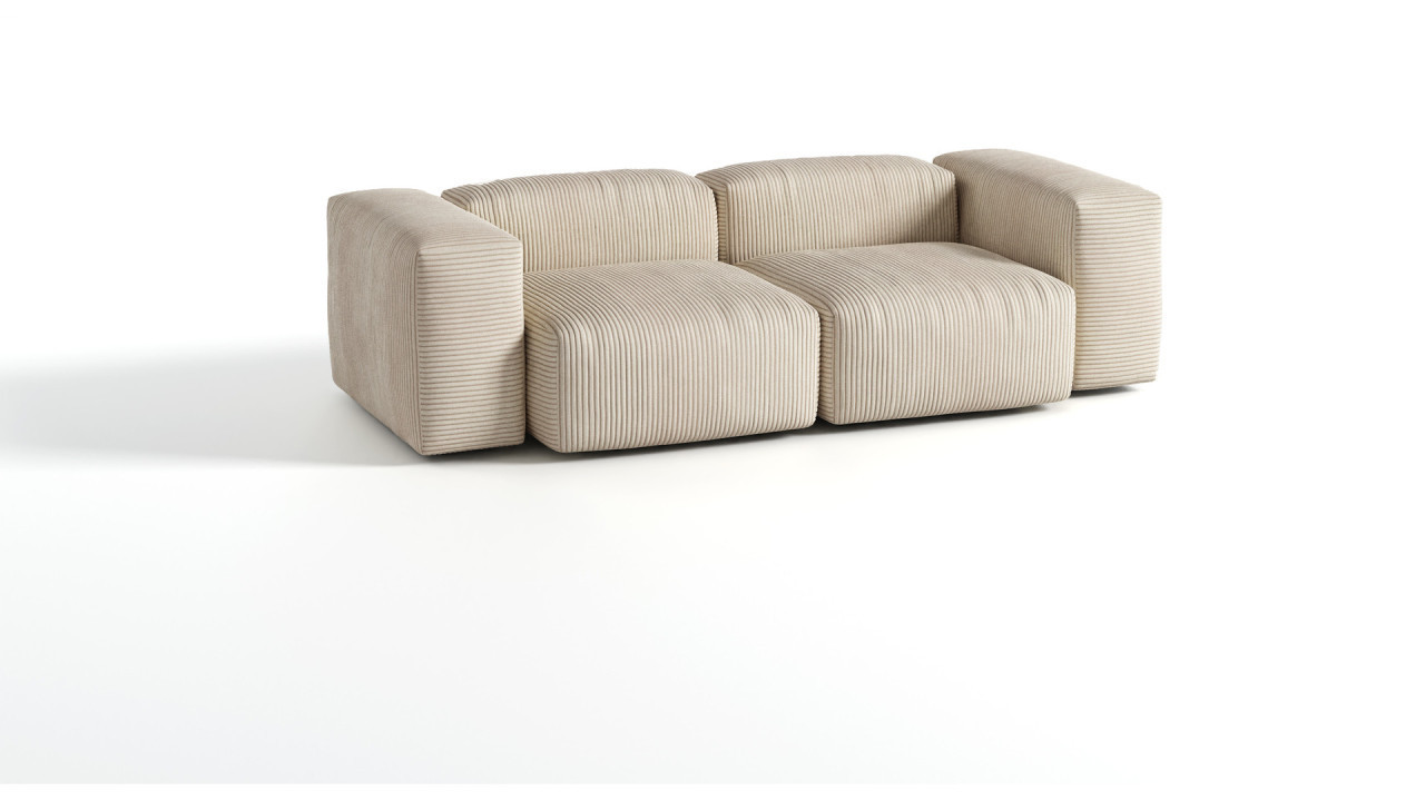 Modulare Sofas - Gestalten Sie Ihre individuelle Couchlandschaft - 2-Sitzer  SofaI Wuun® Luno