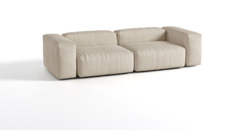 Modulare Sofas - Flexibilität für jeden Raum - 3-Sitzer SofaI Wuun® Luno