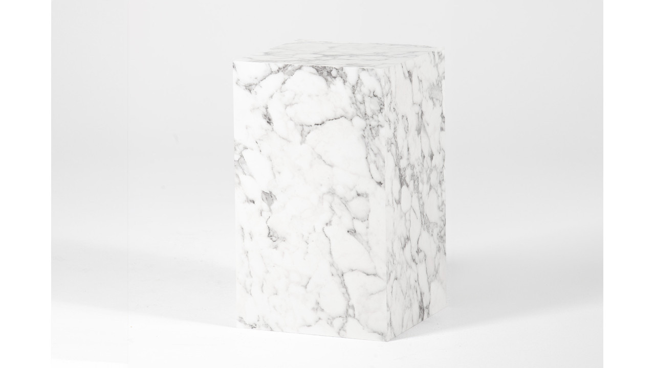 Beistelltisch mit Marmor Optik– Stilvolles Design von Wuun® für Ihr Zuhause