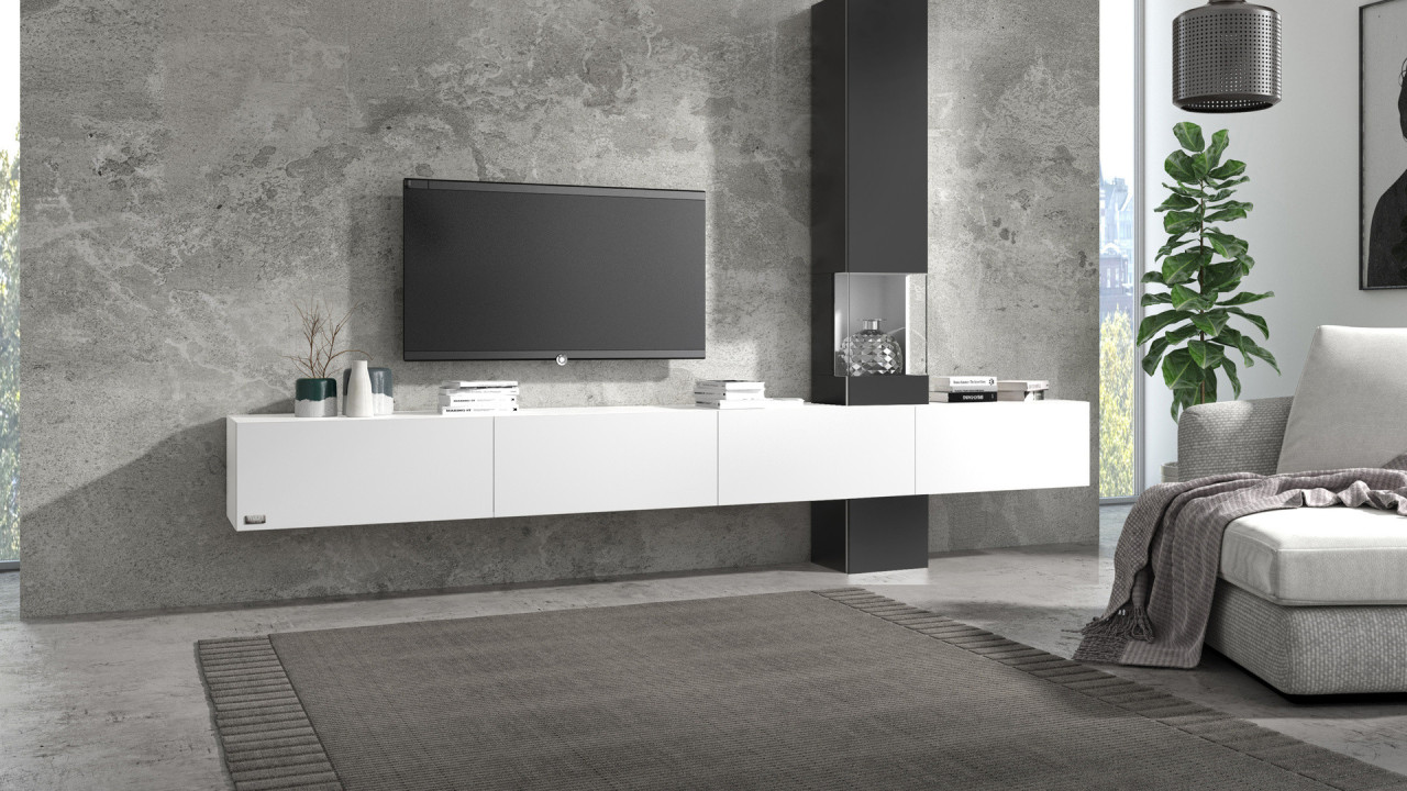 Wuun Living - Wohnwand Somero Vitrine