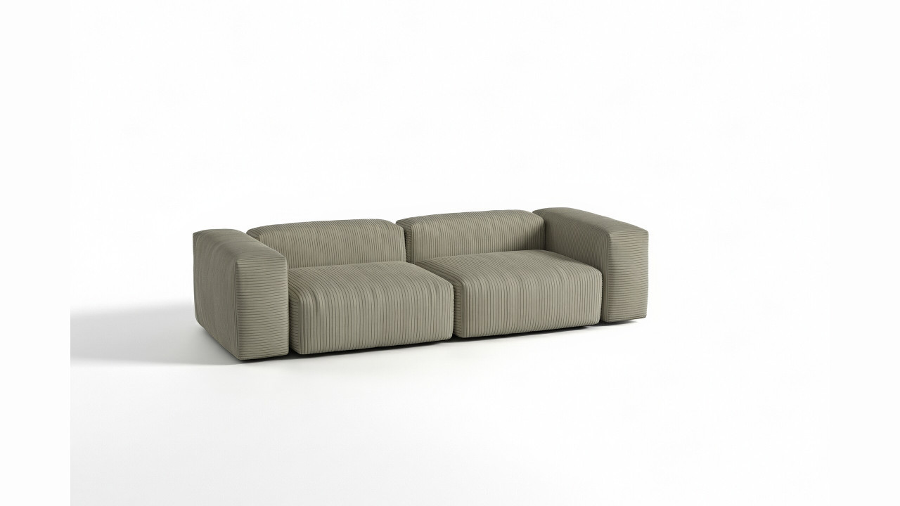 Modulare Sofas - Flexibilität für jeden Raum - 3-Sitzer SofaI Wuun® Luno