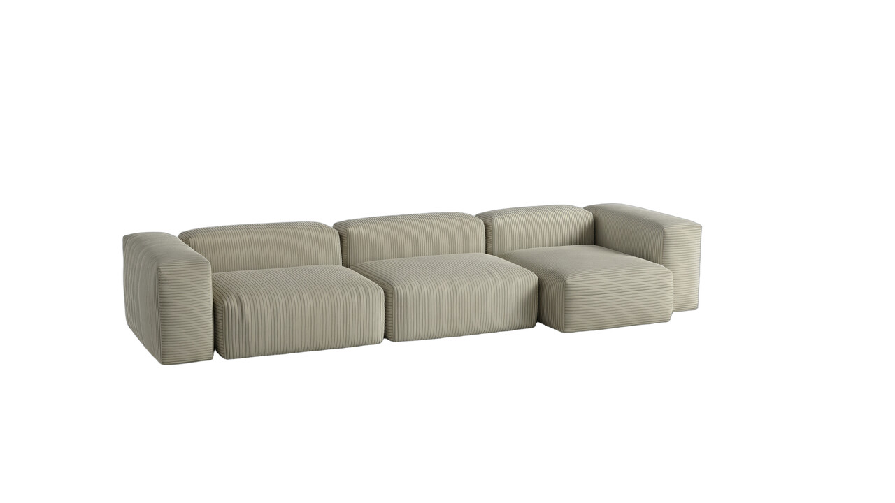 Gestalten Sie Ihr Wohnzimmer - Modulare Sofas 2-Sitzer SofaI Wuun® Luno