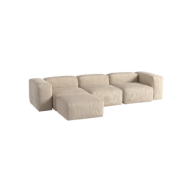 Flexibilität und Design - Modulare Sofas 3-Sitzer SofaI Wuun® Luno