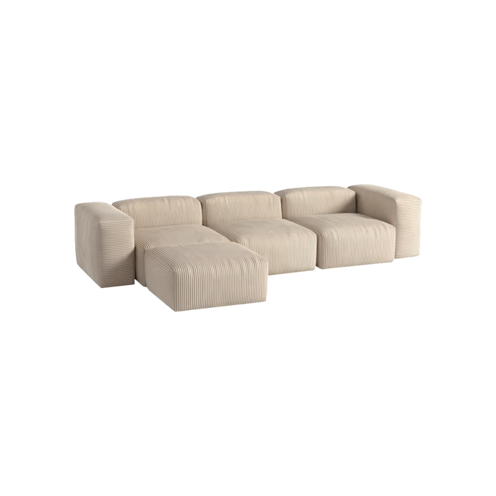 Flexibilität und Design - Modulare Sofas 3-Sitzer SofaI Wuun® Luno