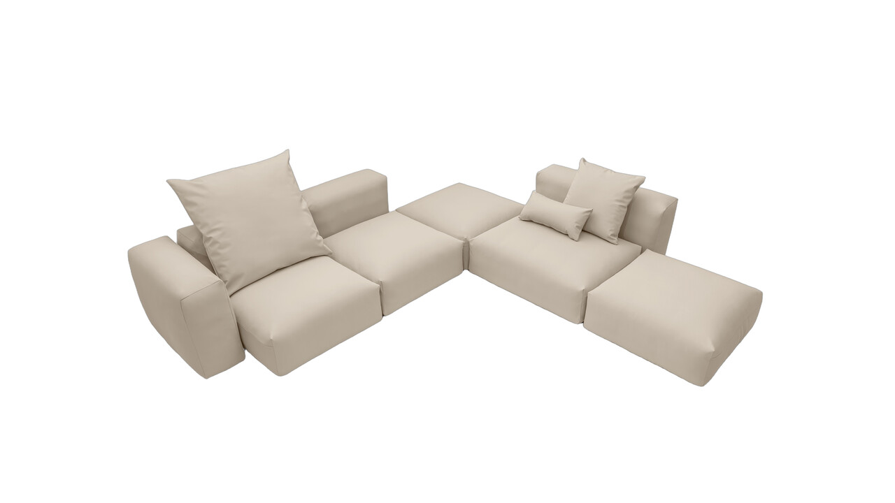 Wuun Living - Wuun® Sofa Luno Outdoor Kissen Sets I...
