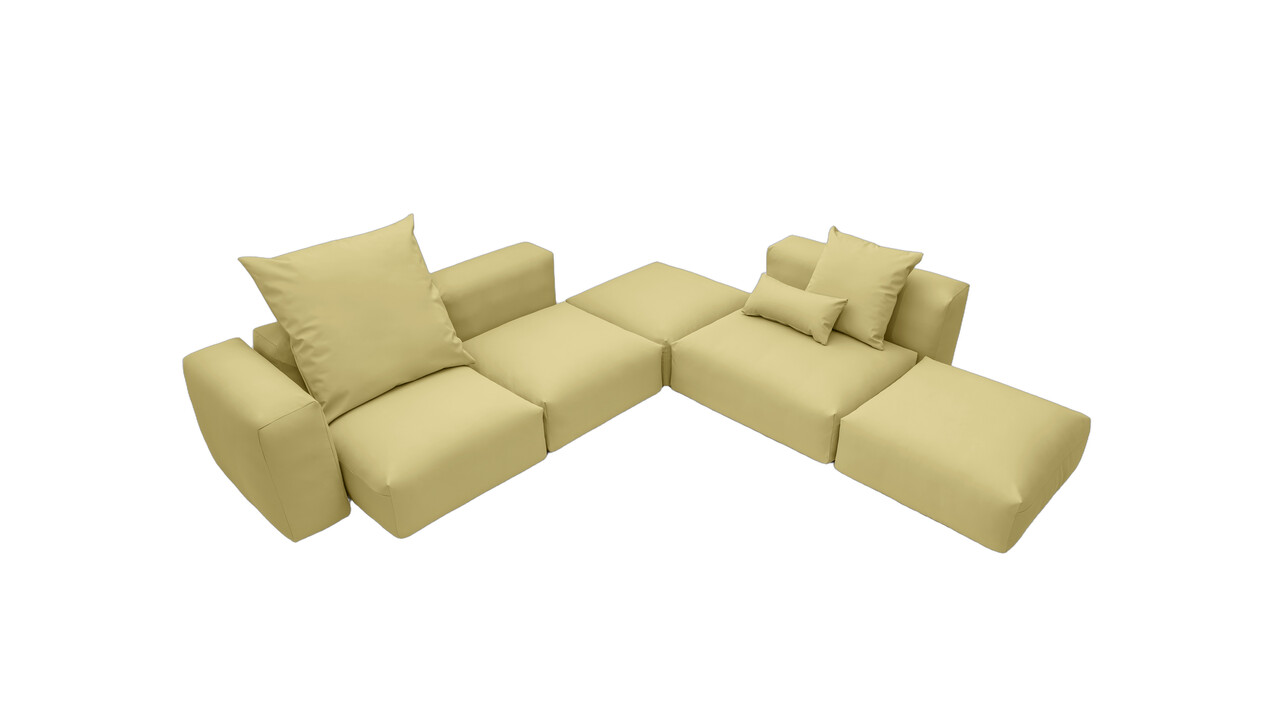 Wuun Living - Wuun® Sofa Luno Outdoor Kissen Sets I...
