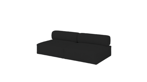 Luno-Pilo 3-Sitzer – modulares Sofa mit austauschbaren Bezügen | WUUN