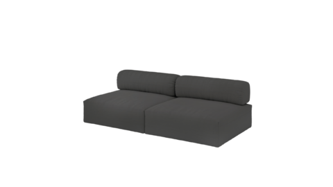 Luno-Pilo 3-Sitzer – modulares Sofa mit austauschbaren Bezügen | WUUN