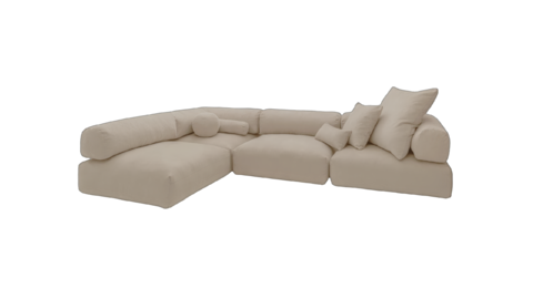 Einzelne Sofa-Bezüge – waschbar & austauschbar für modulare Sofas | WUUN