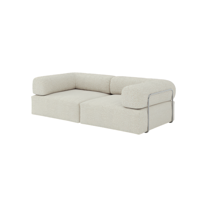 Luno-Pilo 2-Sitzer Design 08 – minimalistisches modulares Sofa mit Flexibilität | WUUN