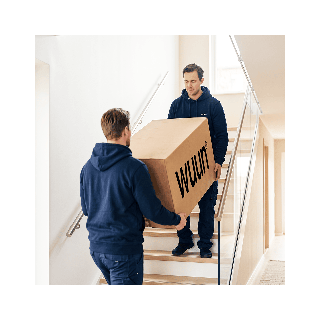 Speditionsversand-Hochtragen