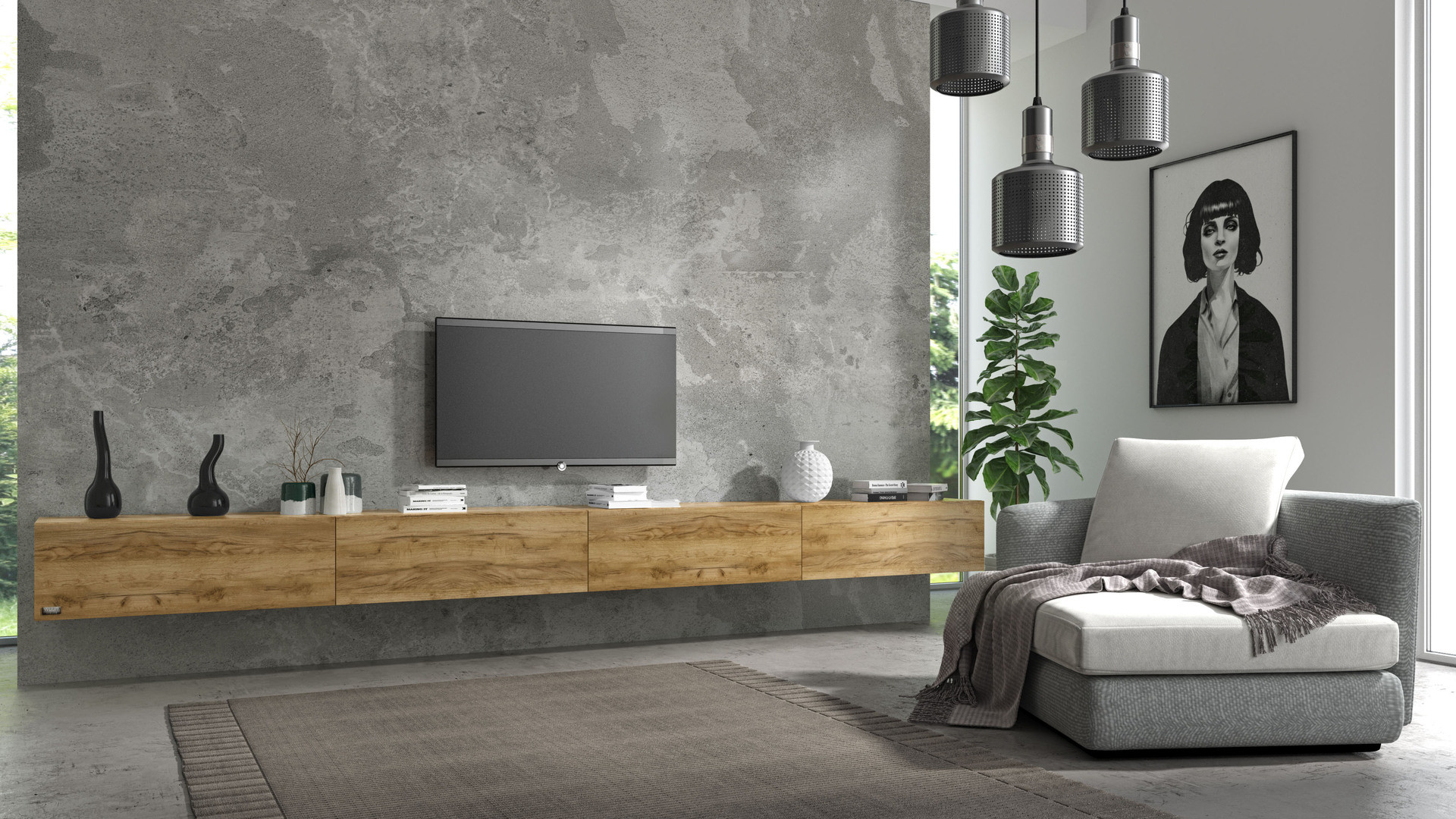 Wuun Living - TV-Board Somero I 100-400cm I