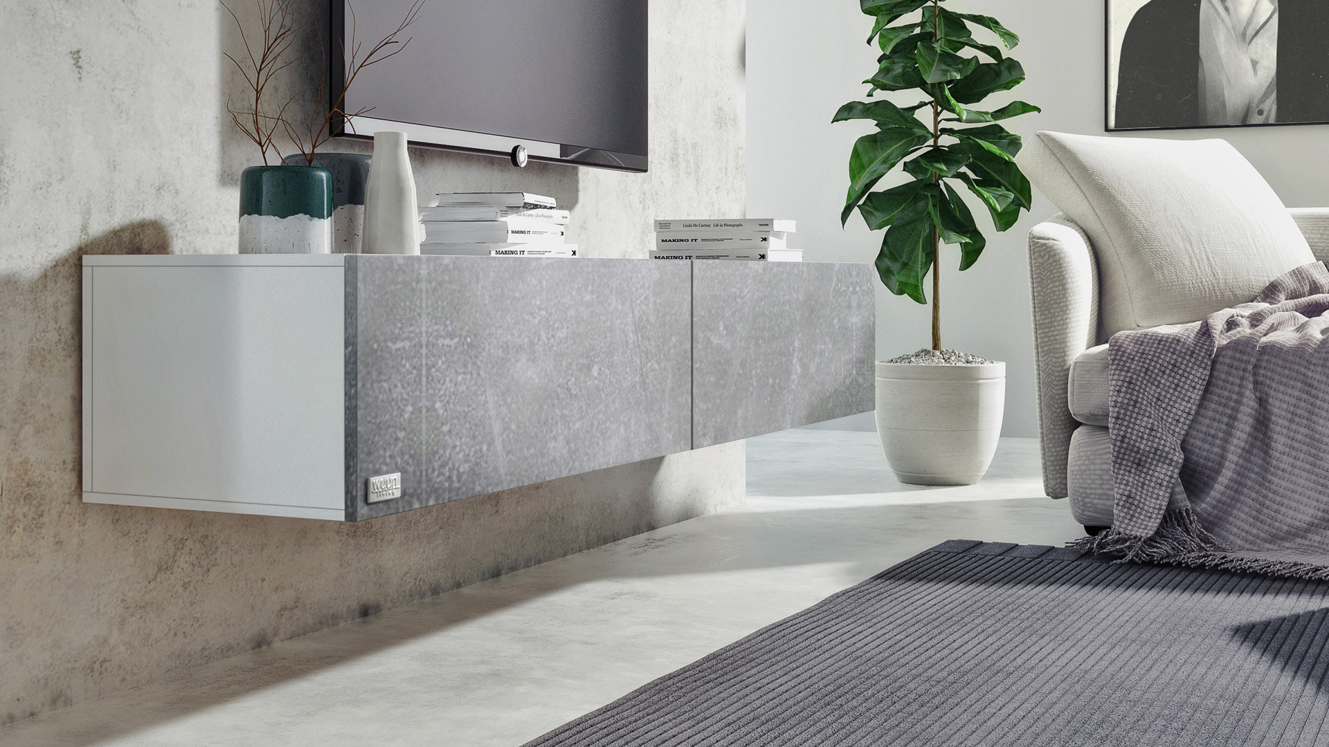 Wuun Living - TV-Board Somero I 100-400cm I