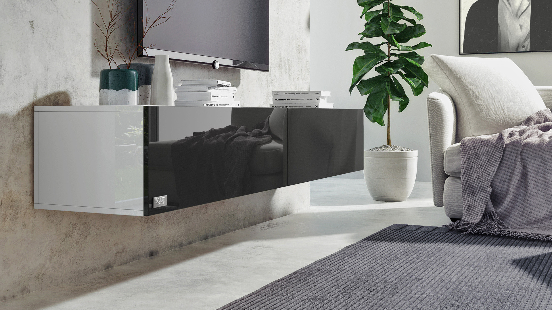 Wuun Living - TV-Board Somero I 100-400cm I