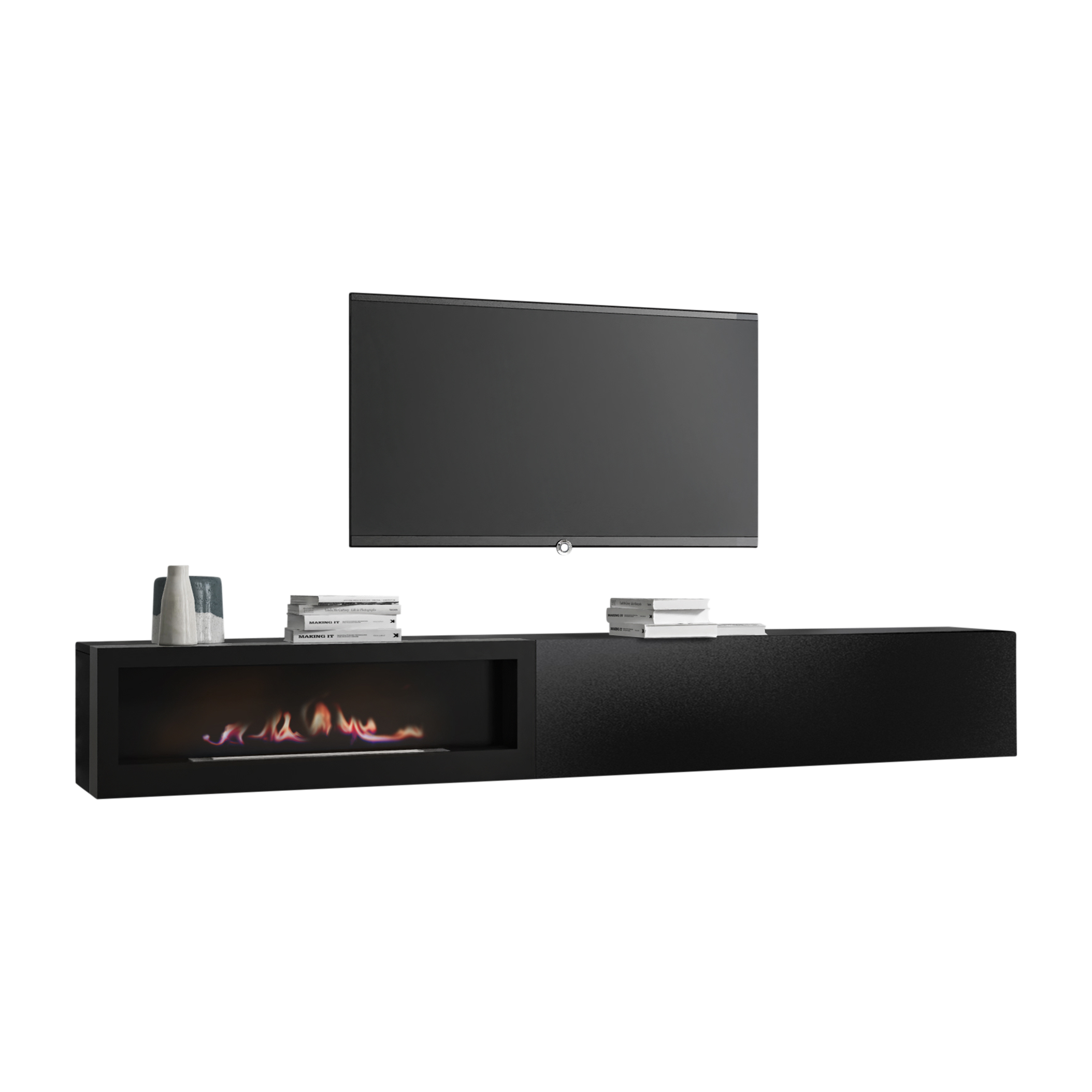 Wuun Living - TV-Board Somero Kamin I 100-400cm I