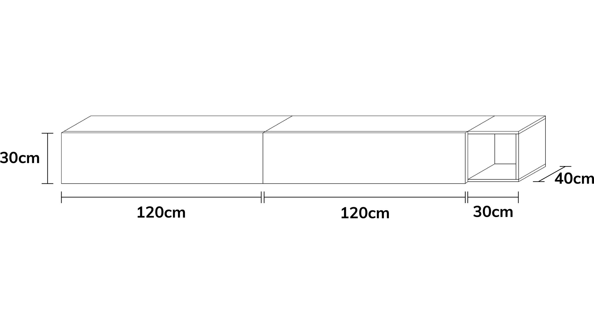 Wuun Living - Wohnwand Somero SW6