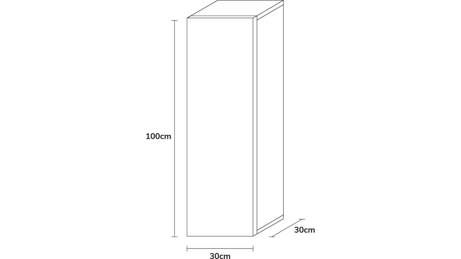 Wuun Living - Somero Hochschrank 100cm