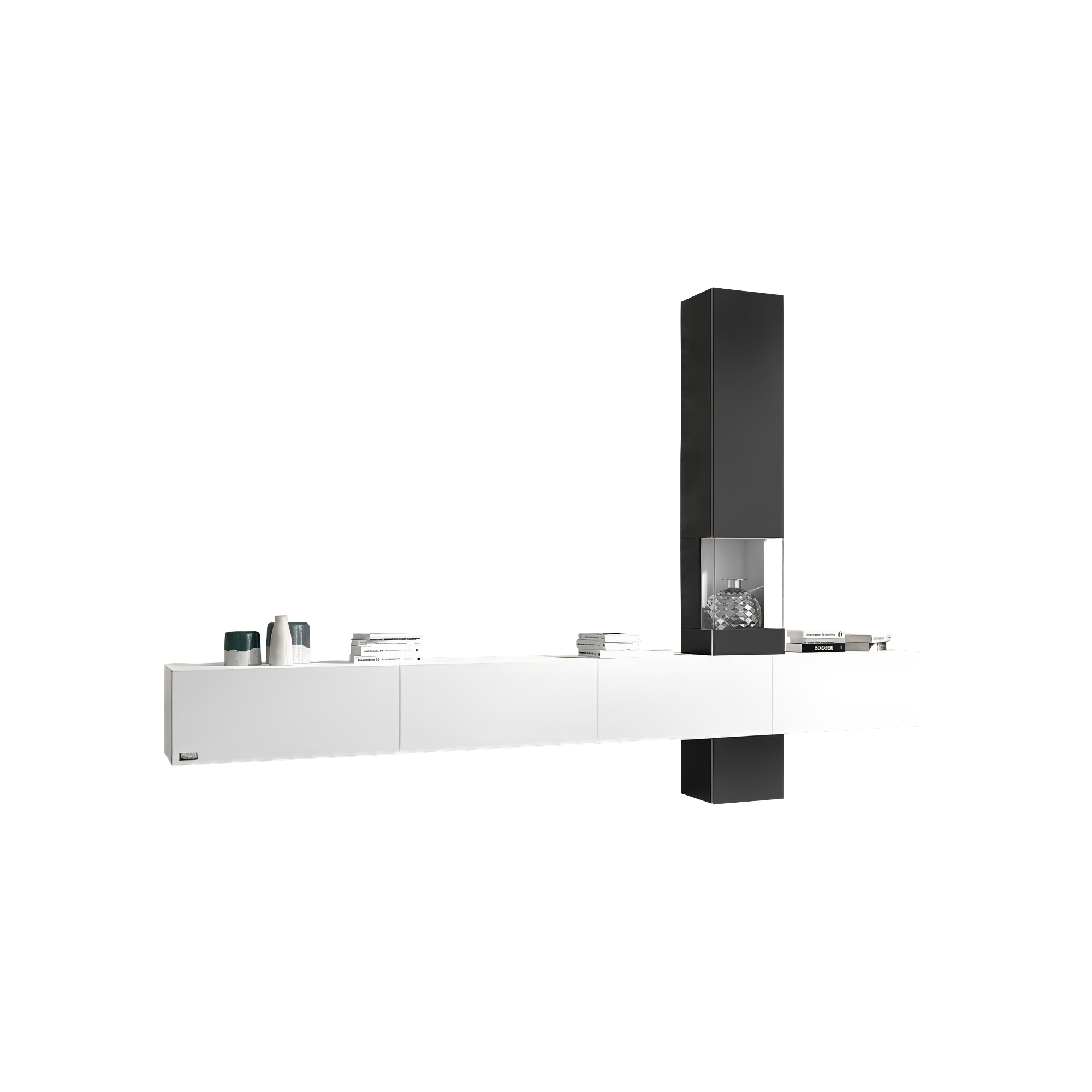 Wuun Living - Wohnwand Somero Vitrine