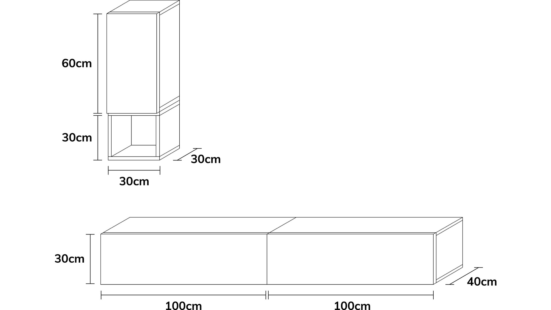 Wuun Living - Wohnwand Somero SW1