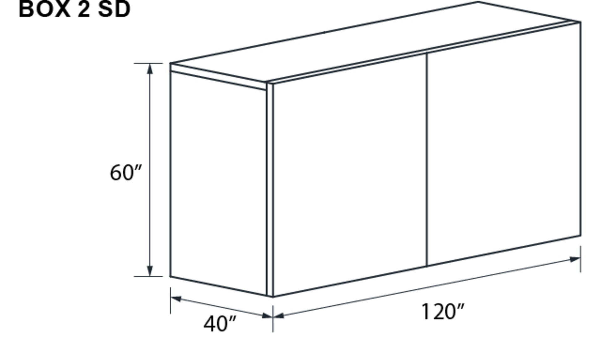 Wuun Living - Somero SD Box 3 I B:120 I H:60 I T:40