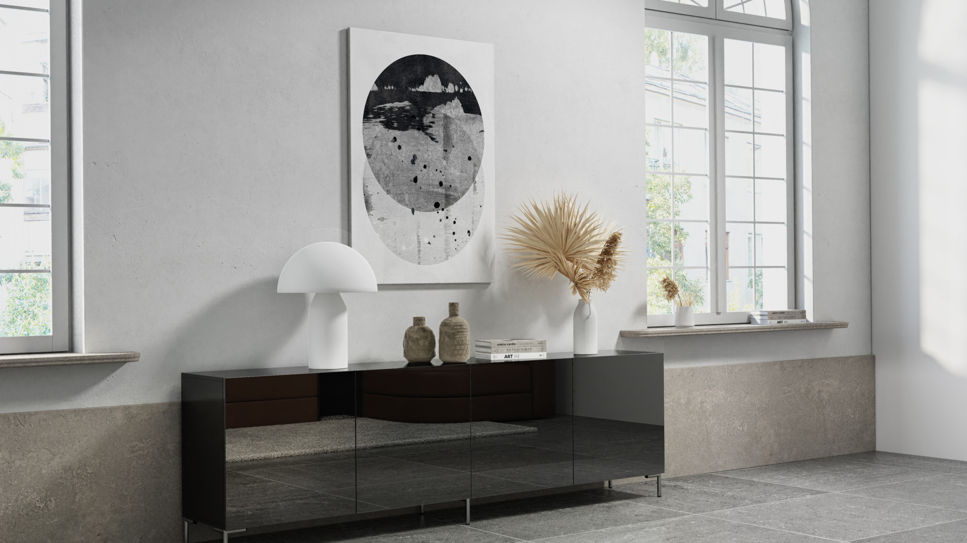 Wuun Living - Somero Sideboard SDF5 mit Füßen I...