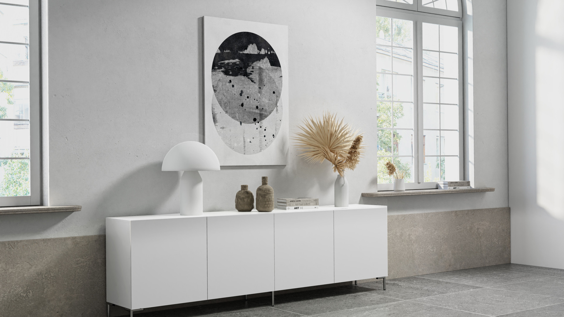 Wuun Living - Somero Sideboard SDF5 mit Füßen I...