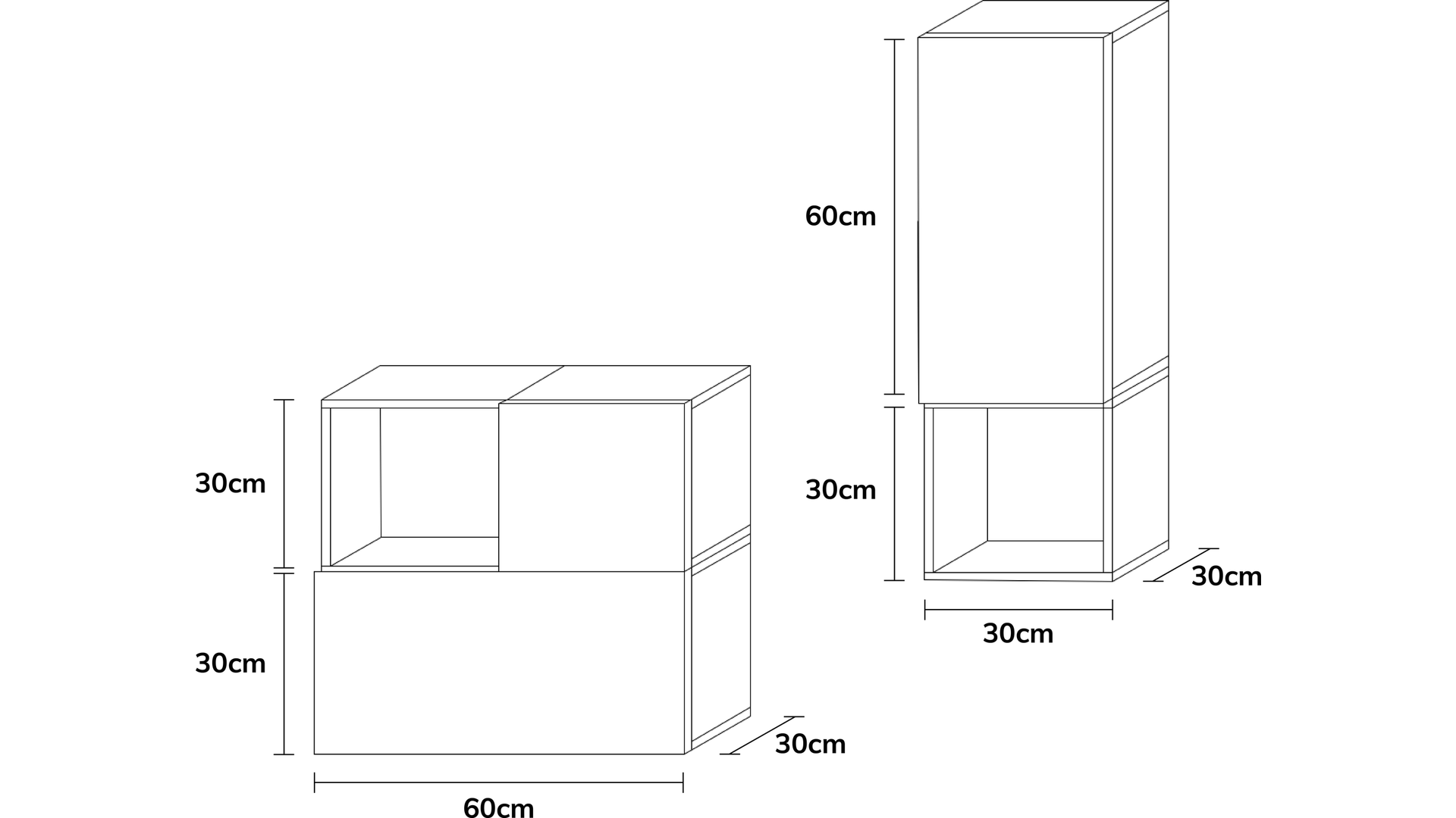 Wuun Living - Somero Hochschrank SB3