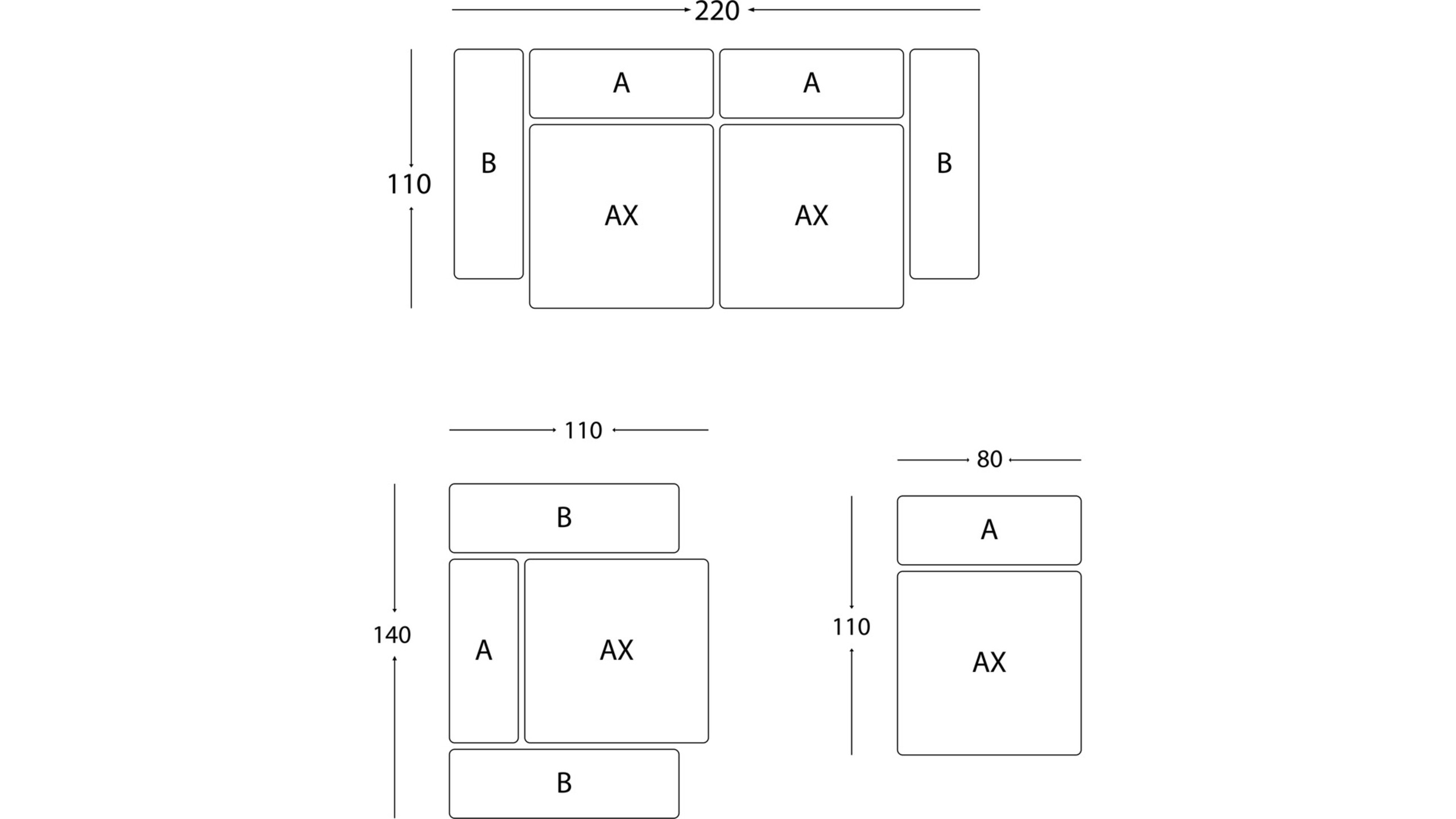 Wuun Living - Wuun®Sofa Luno Typ 01 I 220cm