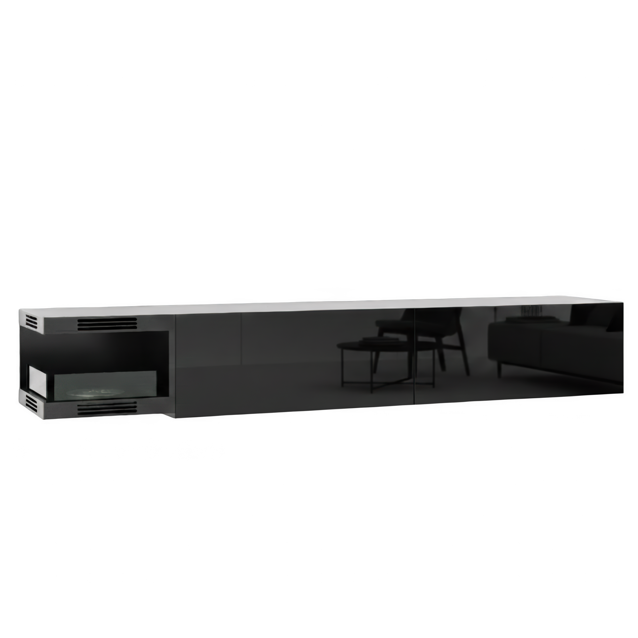 Wuun Living - TV-Board Somero Kamin Ecke I...