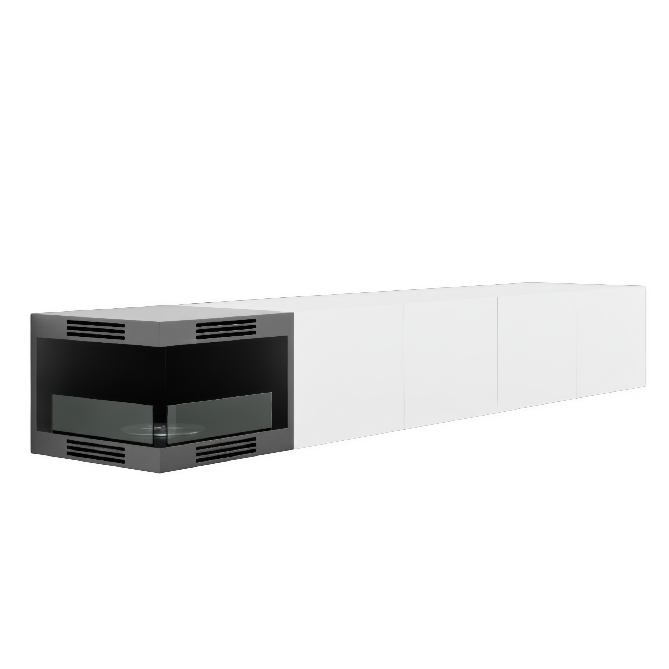 Wuun Living - TV-Board Somero Kamin Ecke I...