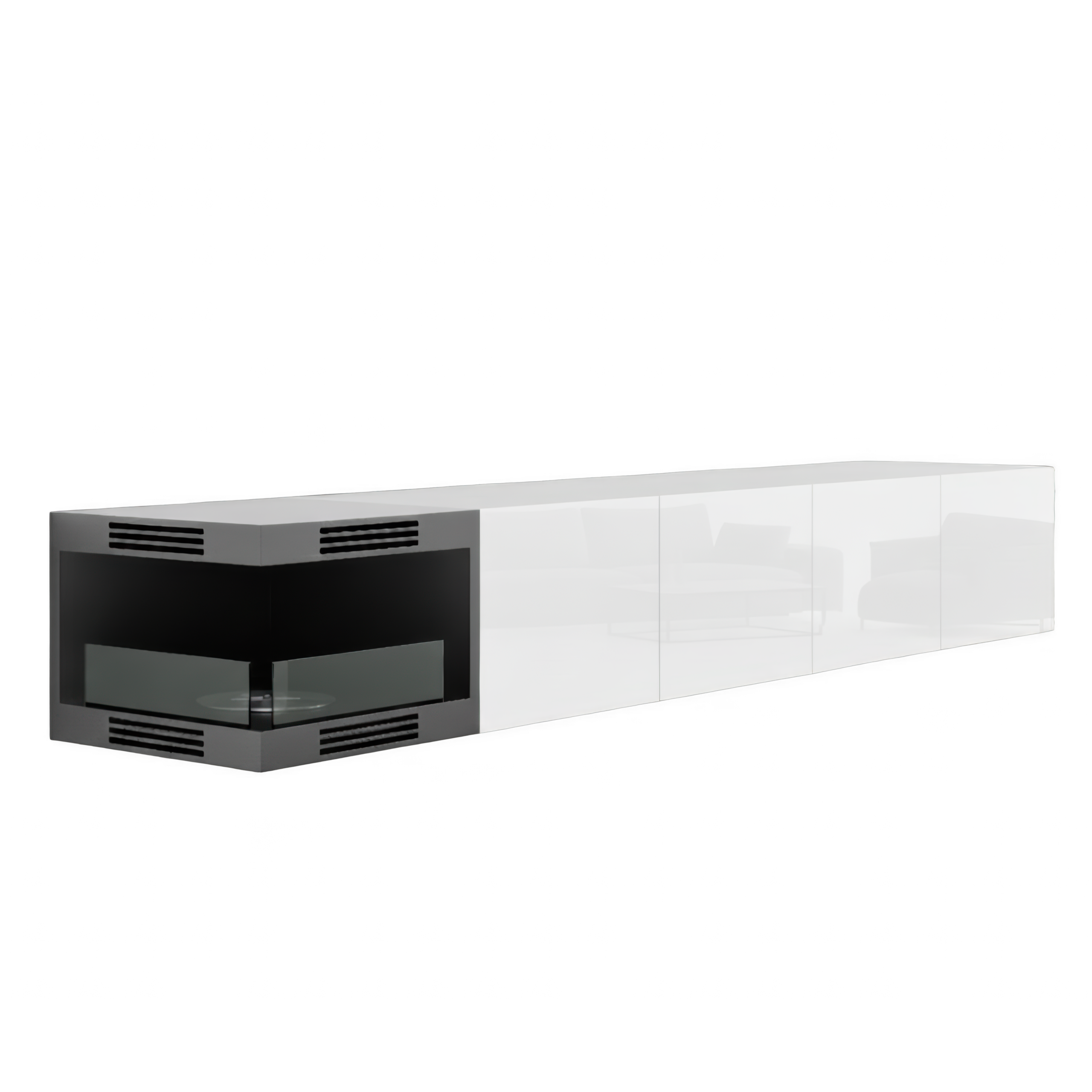 Wuun Living - TV-Board Somero Kamin Ecke I...